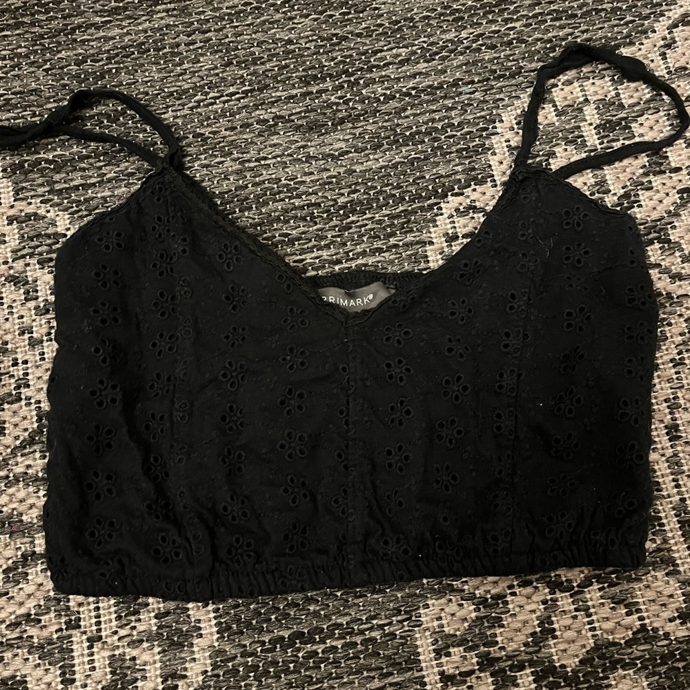 black tank top
